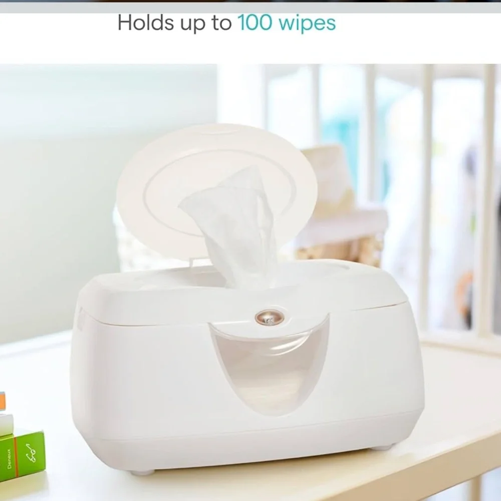Munchkin Warm Glow Baby Wipe Warmer, White